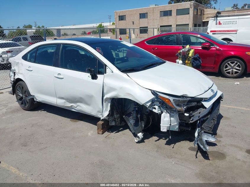 2026 Toyota Corolla VIN 5YFT4MCE3TP276778 IAAI salvage auction — FRONT END, Salvage (California), sold $6,300 on 2026-07-29 (photo 1)