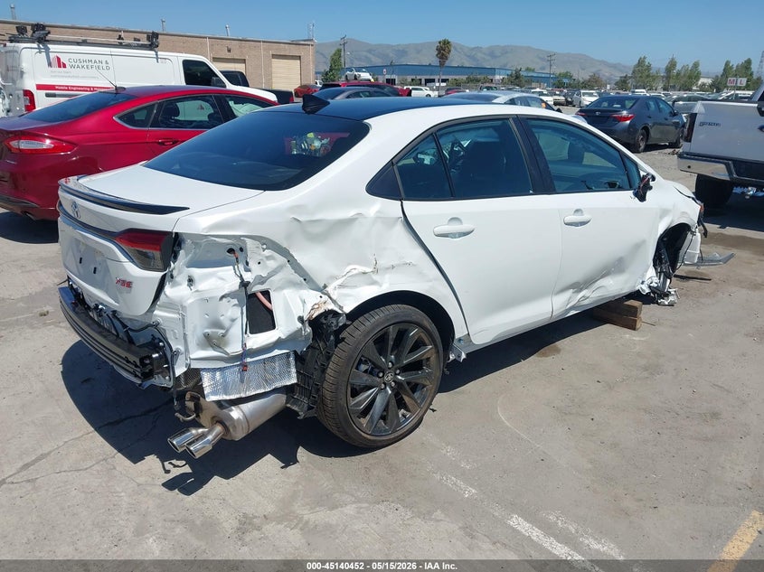 2026 Toyota Corolla VIN 5YFT4MCE3TP276778 IAAI salvage auction — FRONT END, Salvage (California), sold $6,300 on 2026-07-29 (photo 4)