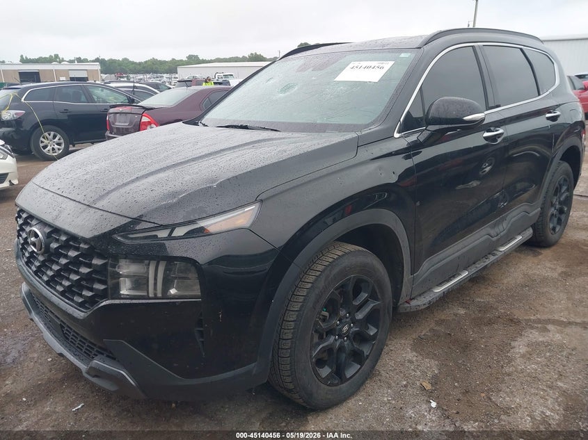 2023 Hyundai Santa fe VIN 5NMS6DAJ8PH599522 IAAI salvage auction — HAIL, Clear (Oklahoma), sold $11,000 on 2026-07-29 (photo 2)