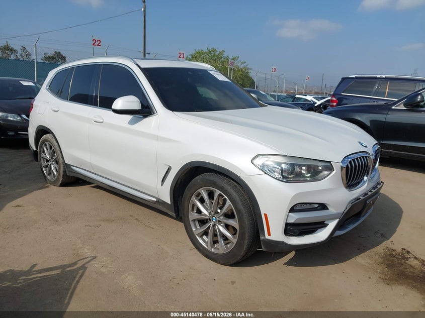 2019 BMW X3 VIN 5UXTR7C51KLE98103 IAAI salvage auction — LEFT FRONT, Salvage (California), sold $3,400 on 2026-07-15 (photo 1)