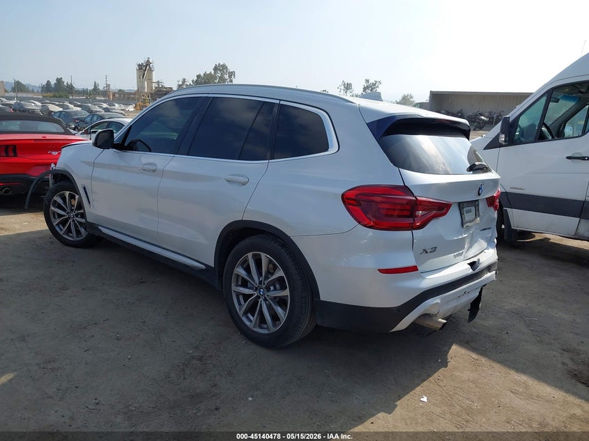 2019 BMW X3 VIN 5UXTR7C51KLE98103 IAAI salvage auction — LEFT FRONT, Salvage (California), sold $3,400 on 2026-07-15 (photo 3)