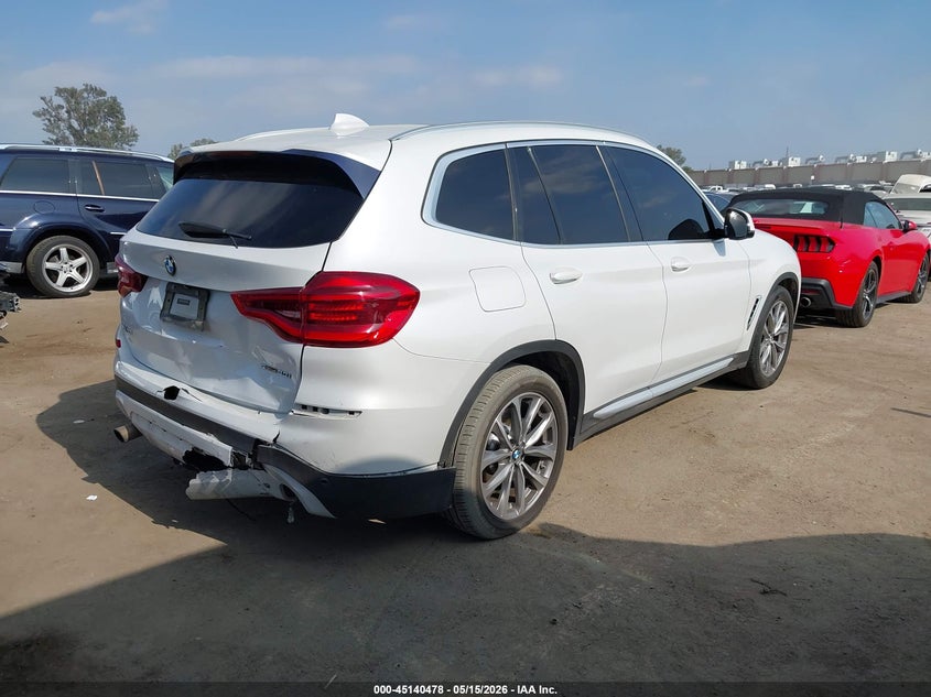 2019 BMW X3 VIN 5UXTR7C51KLE98103 IAAI salvage auction — LEFT FRONT, Salvage (California), sold $3,400 on 2026-07-15 (photo 4)