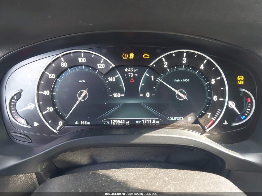 2019 BMW X3 VIN 5UXTR7C51KLE98103 IAAI salvage auction — LEFT FRONT, Salvage (California), sold $3,400 on 2026-07-15 (photo 7)