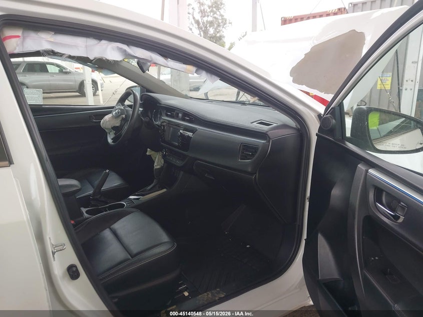 2014 Toyota Corolla VIN 5YFBPRHE4EP111477 IAAI salvage auction — LEFT FRONT, Salvage (California), sold $1,800 on 2026-07-12 (photo 5)