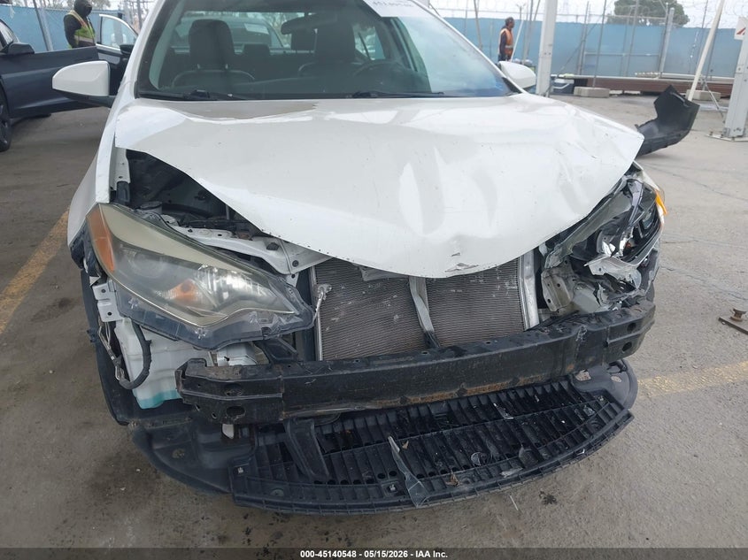 2014 Toyota Corolla VIN 5YFBPRHE4EP111477 IAAI salvage auction — LEFT FRONT, Salvage (California), sold $1,800 on 2026-07-12 (photo 6)