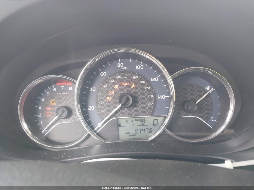 2014 Toyota Corolla VIN 5YFBPRHE4EP111477 IAAI salvage auction — LEFT FRONT, Salvage (California), sold $1,800 on 2026-07-12 (photo 7)