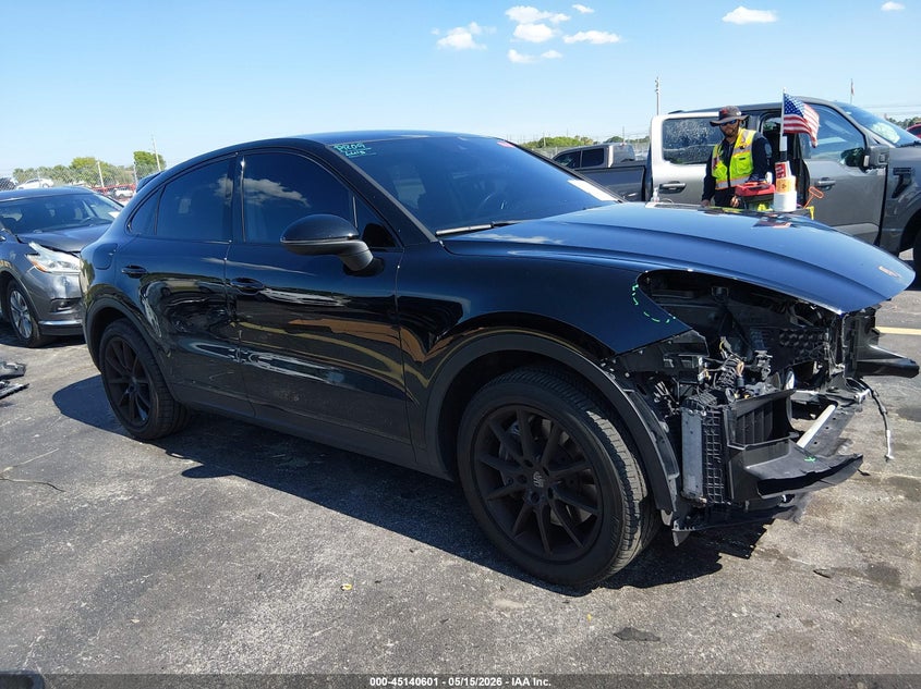 2022 Porsche Cayenne coupe VIN WP1BA2AY9NDA47662 IAAI salvage auction — FRONT END, Salvage (Wisconsin), sold $30,500 on 2026-07-06 (photo 1)