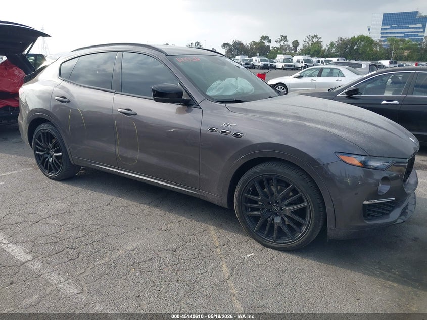 2022 Maserati Levante VIN ZN661XUA4NX395588 IAAI salvage auction — FRONT & REAR, Wait Title, sold $9,600 on 2026-08-10 (photo 1)
