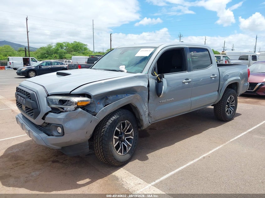 2020 Toyota Tacoma VIN 3TMAZ5CN7LM125724 IAAI salvage auction — LEFT SIDE, Salvage (Hawaii), sold $14,100 on 2026-08-25 (photo 2)