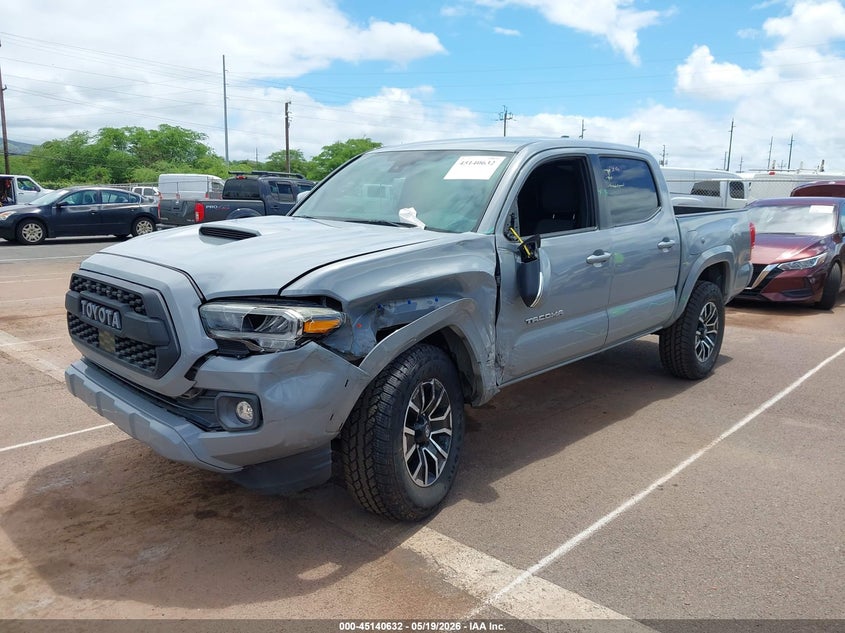 2020 Toyota Tacoma VIN 3TMAZ5CN7LM125724 IAAI salvage auction — LEFT SIDE, Salvage (Hawaii), sold $14,100 on 2026-08-25 (photo 6)
