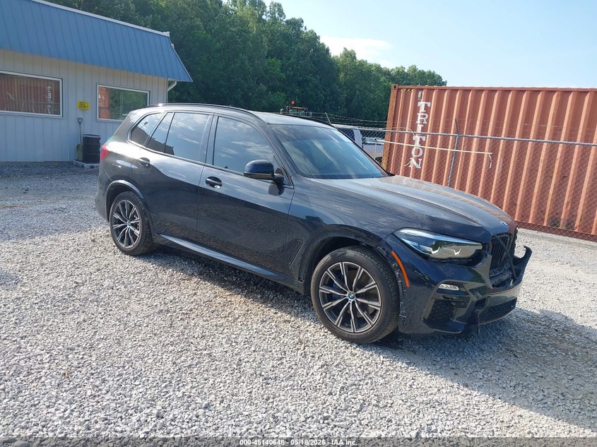 2021 BMW X5 VIN 5UXCR6C01M9F95087 IAAI salvage auction — LEFT FRONT, Salvage (Kentucky), sold $22,700 on 2026-07-11 (photo 1)