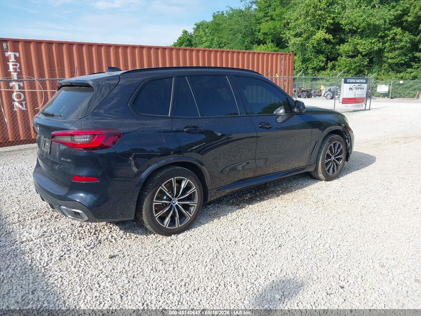 2021 BMW X5 VIN 5UXCR6C01M9F95087 IAAI salvage auction — LEFT FRONT, Salvage (Kentucky), sold $22,700 on 2026-07-11 (photo 4)