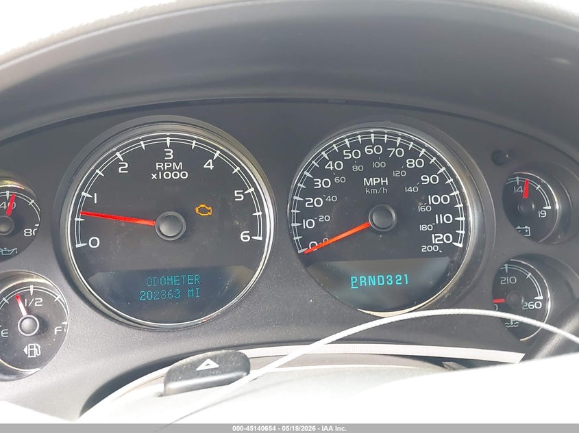 2008 Chevrolet Suburban 1500 VIN 1GNFK16358J232327 IAAI salvage auction — HAIL, Original (Texas), sold $1,950 on 2026-07-07 (photo 7)