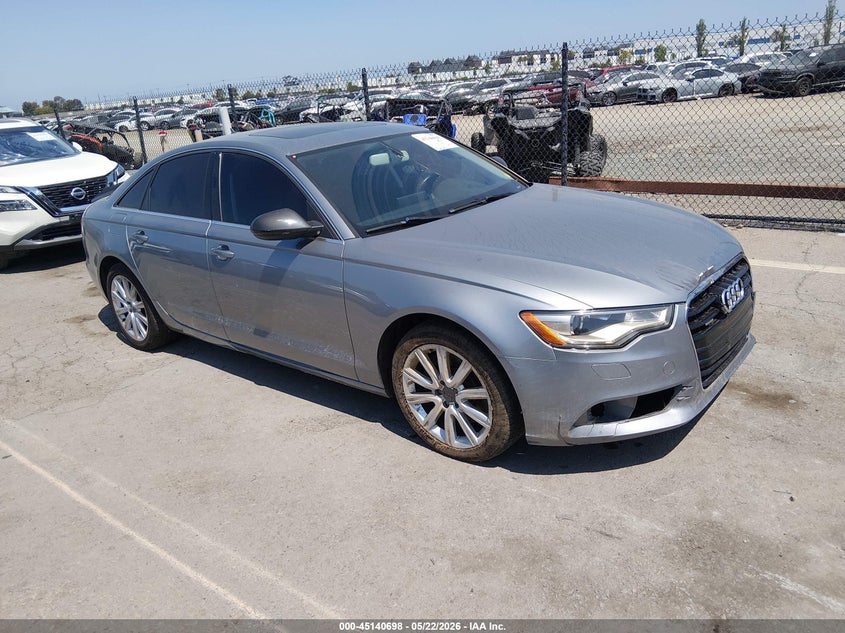 2015 Audi A6 VIN WAUFFAFC1FN022128 IAAI salvage auction — FRONT END, Salvage (California), sold $1,125 on 2026-07-13 (photo 1)