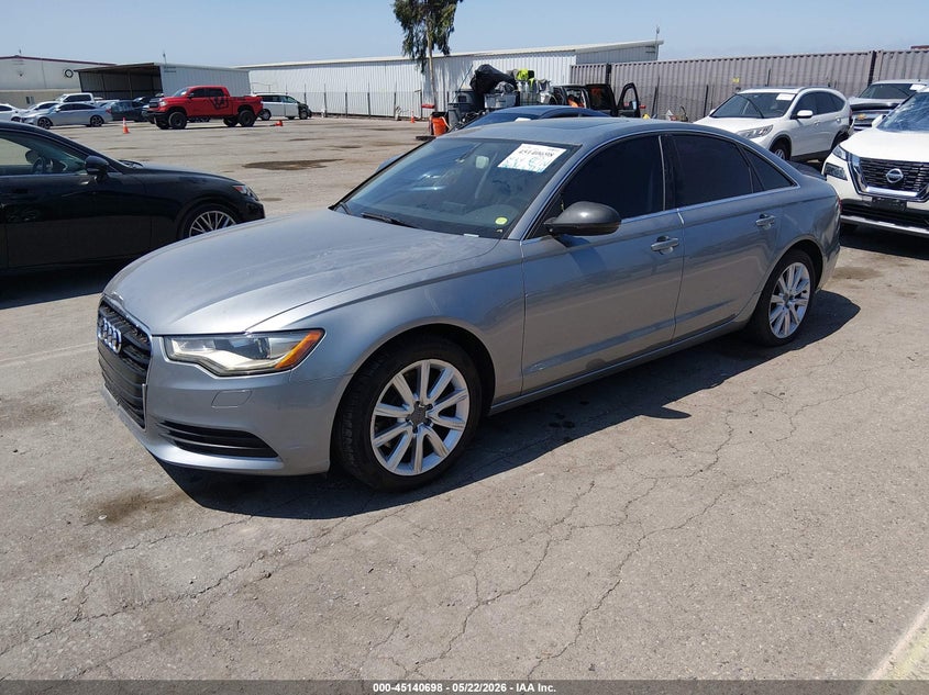 2015 Audi A6 VIN WAUFFAFC1FN022128 IAAI salvage auction — FRONT END, Salvage (California), sold $1,125 on 2026-07-13 (photo 2)