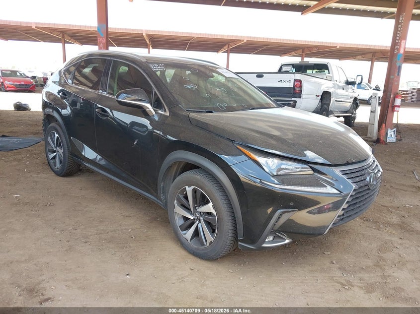 2019 Lexus Nx VIN JTJYARBZ2K2135226 IAAI salvage auction — REAR END, Salvage (Arizona), sold $11,550 on 2026-07-07 (photo 1)