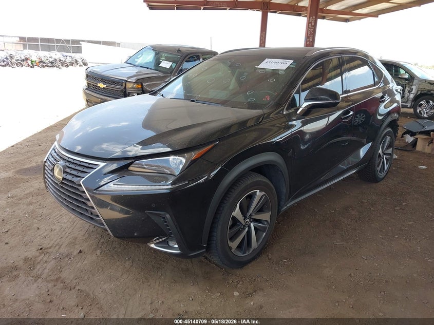 2019 Lexus Nx VIN JTJYARBZ2K2135226 IAAI salvage auction — REAR END, Salvage (Arizona), sold $11,550 on 2026-07-07 (photo 2)