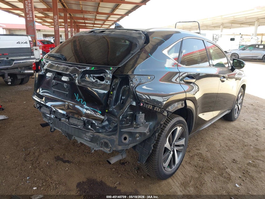 2019 Lexus Nx VIN JTJYARBZ2K2135226 IAAI salvage auction — REAR END, Salvage (Arizona), sold $11,550 on 2026-07-07 (photo 4)