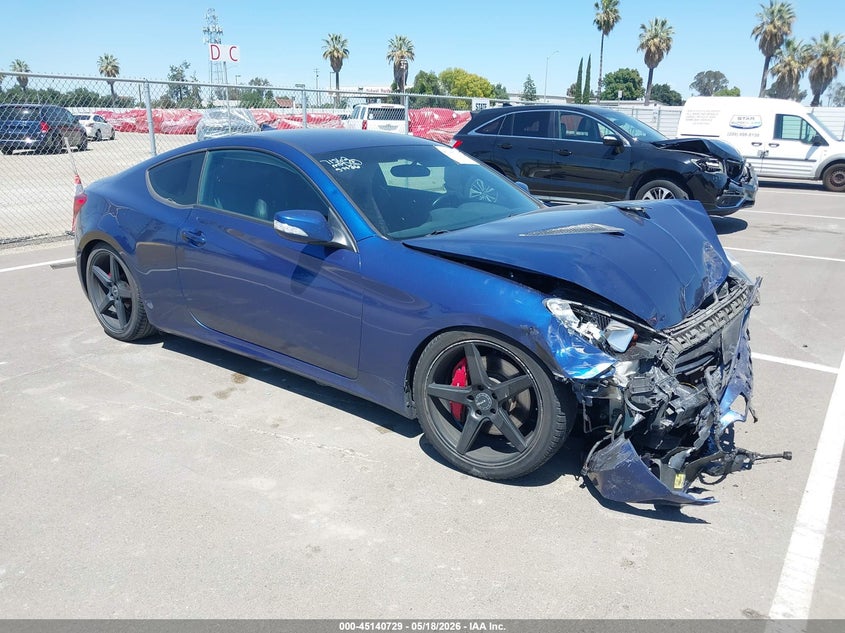 2016 Hyundai Genesis VIN KMHHU6KJ8GU133037 IAAI salvage auction — FRONT END, Salvage (California), sold $700 on 2026-07-07 (photo 1)