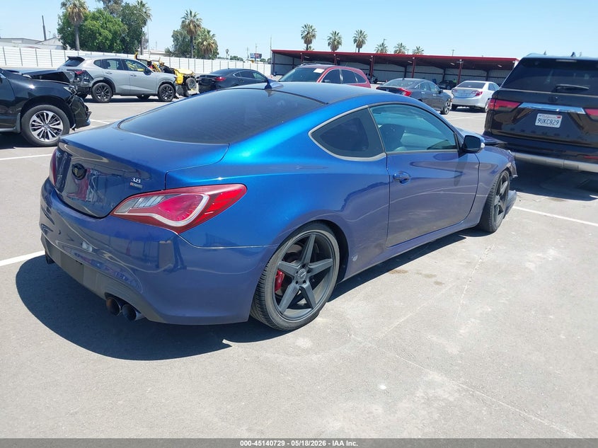 2016 Hyundai Genesis VIN KMHHU6KJ8GU133037 IAAI salvage auction — FRONT END, Salvage (California), sold $700 on 2026-07-07 (photo 4)