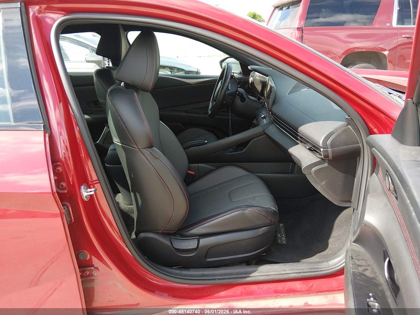 2023 Hyundai Elantra VIN KMHLR4AF3PU464816 IAAI salvage auction — FRONT END, Salvage Title, sold $3,700 on 2026-07-17 (photo 5)