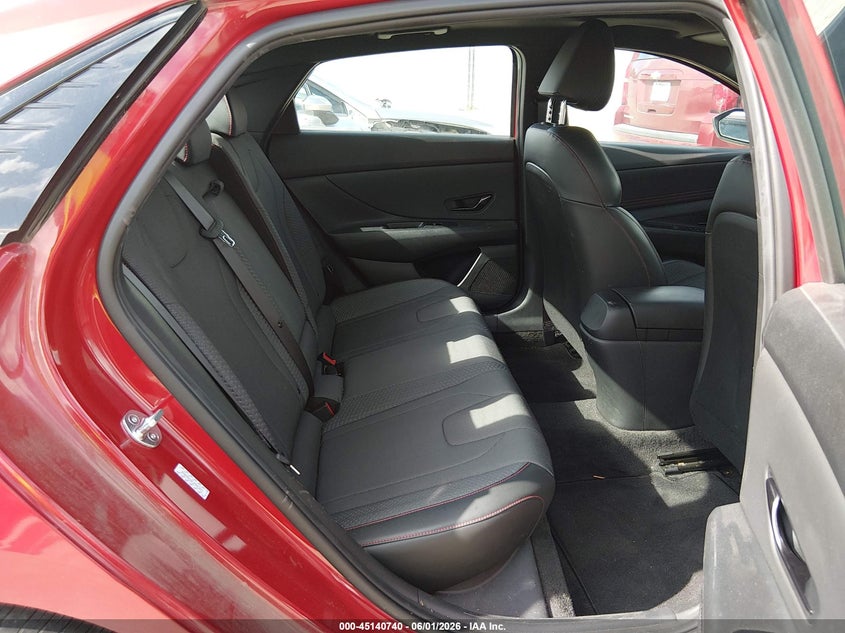 2023 Hyundai Elantra VIN KMHLR4AF3PU464816 IAAI salvage auction — FRONT END, Salvage Title, sold $3,700 on 2026-07-17 (photo 8)