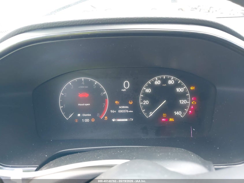 2026 Honda Cr-v VIN 2HKRS4H4XTH488364 IAAI salvage auction — FRONT END, Salvage - Greater Than 75% (Maryland), sold $8,500 on 2026-07-23 (photo 7)