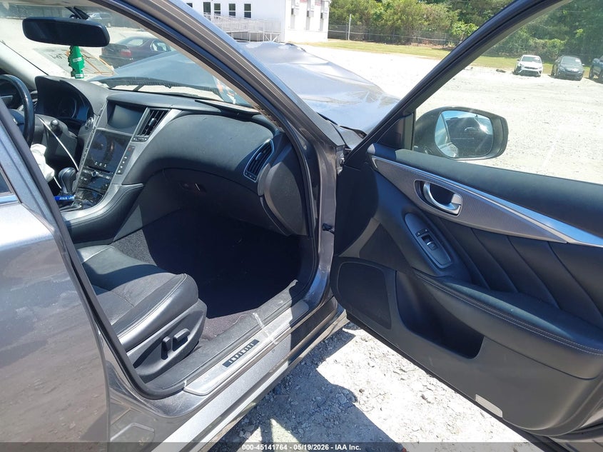 2014 Infiniti Q50 VIN JN1BV7AR9EM701669 IAAI salvage auction — FRONT END, Salvage (Georgia), sold $650 on 2026-07-17 (photo 5)