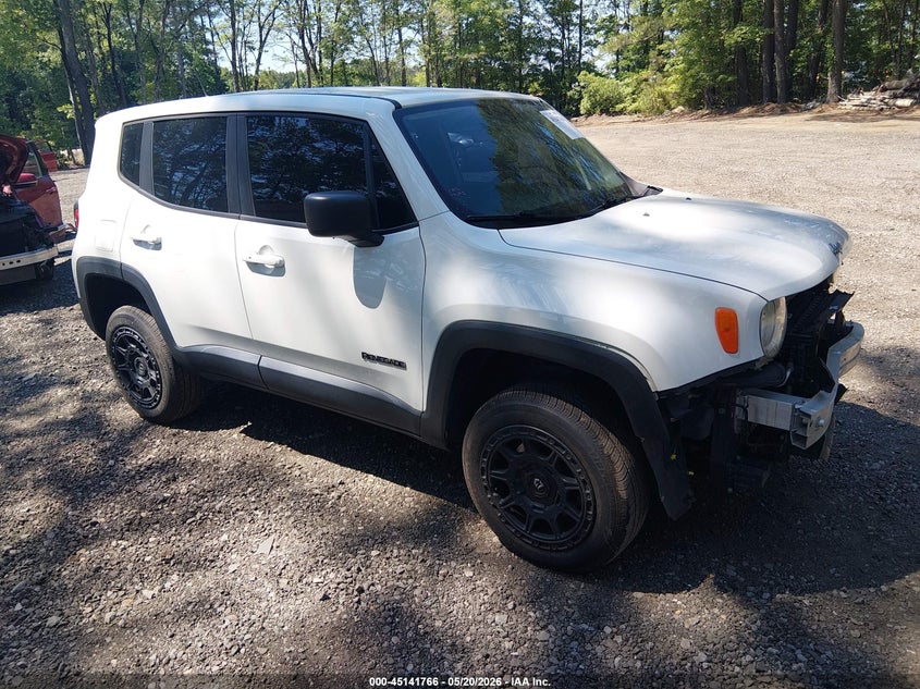 2017 Jeep Renegade VIN ZACCJBAB0HPF82757 IAAI salvage auction — FRONT END, Salvage (Virginia), sold $1,350 on 2026-07-21 (photo 1)