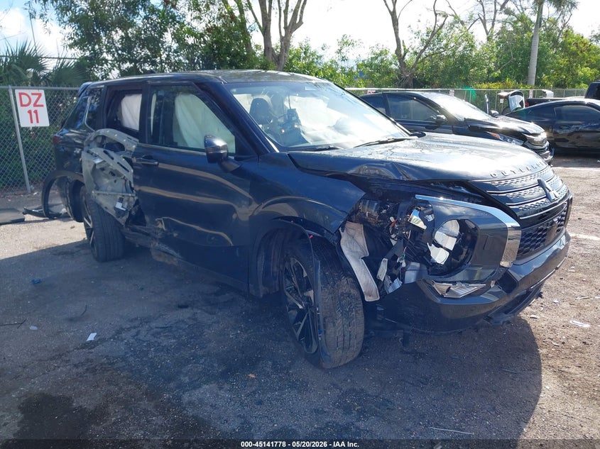 2024 Mitsubishi Outlander VIN JA4J4VA83RZ059783 IAAI salvage auction — ALL OVER, Certificate Of Destruction (Florida), sold $625 on 2026-07-06 (photo 1)