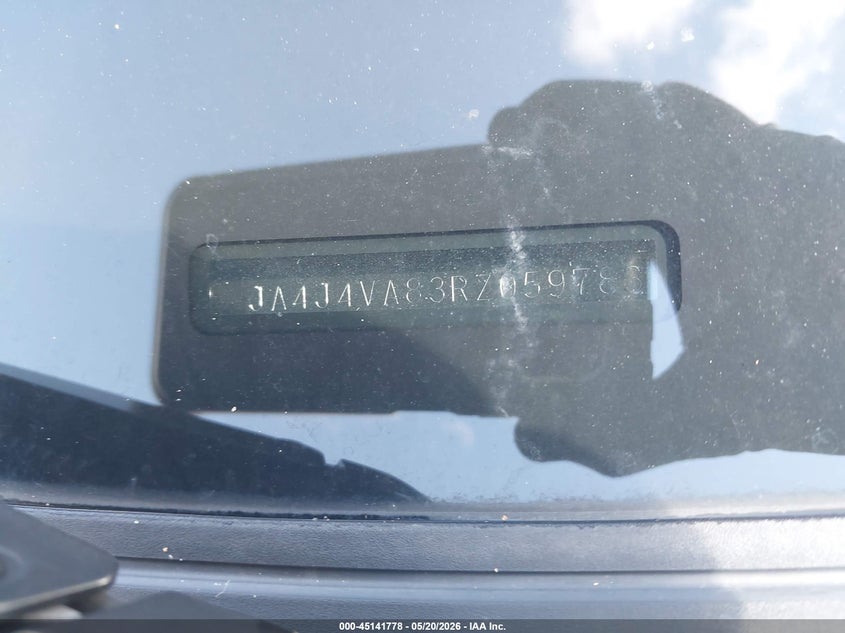 2024 Mitsubishi Outlander VIN JA4J4VA83RZ059783 IAAI salvage auction — ALL OVER, Certificate Of Destruction (Florida), sold $625 on 2026-07-06 (photo 9)