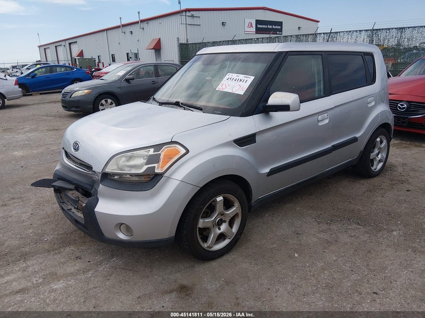 2010 Kia Soul VIN KNDJT2A24A7045166 IAAI salvage auction — FRONT END, Salvage (Kansas), sold $450 on 2026-07-31 (photo 2)