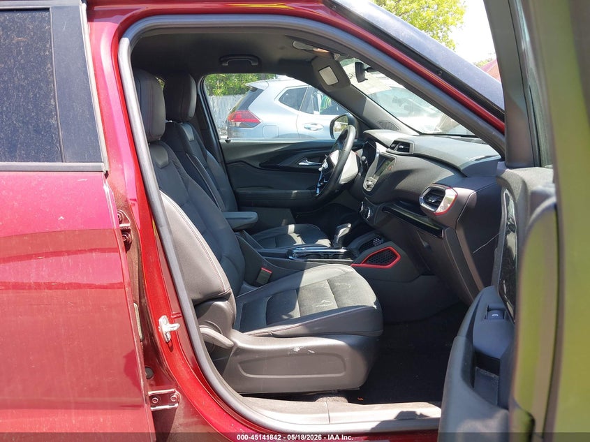 2022 Chevrolet Trailblazer VIN KL79MUSL3NB052693 IAAI salvage auction — LEFT SIDE, Mv-907A (New York), sold $2,150 on 2026-07-14 (photo 5)