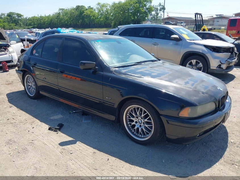 2002 BMW 5 series VIN WBADT63472CH90201 IAAI salvage auction — REAR END, Salvage (Tennessee), sold $450 on 2026-07-09 (photo 1)