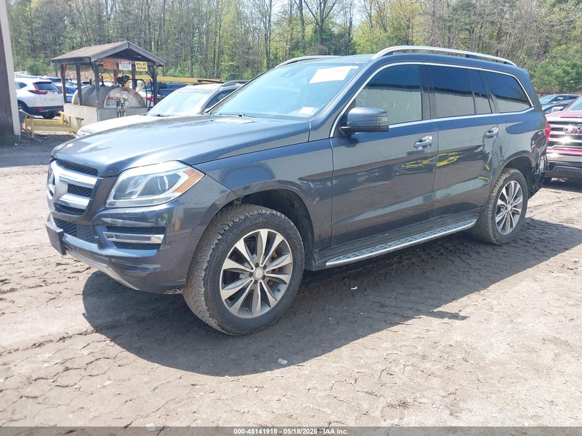2014 Mercedes-benz Gl-klasse VIN 4JGDF7CE5EA425016 IAAI salvage auction — LEFT SIDE, Salvage (Vermont), sold $1,650 on 2026-07-18 (photo 2)