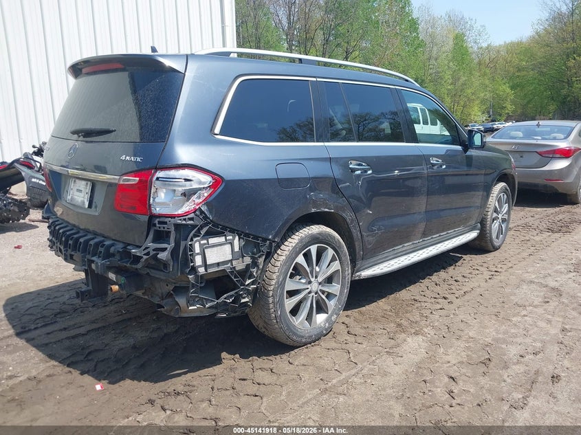 2014 Mercedes-benz Gl-klasse VIN 4JGDF7CE5EA425016 IAAI salvage auction — LEFT SIDE, Salvage (Vermont), sold $1,650 on 2026-07-18 (photo 4)