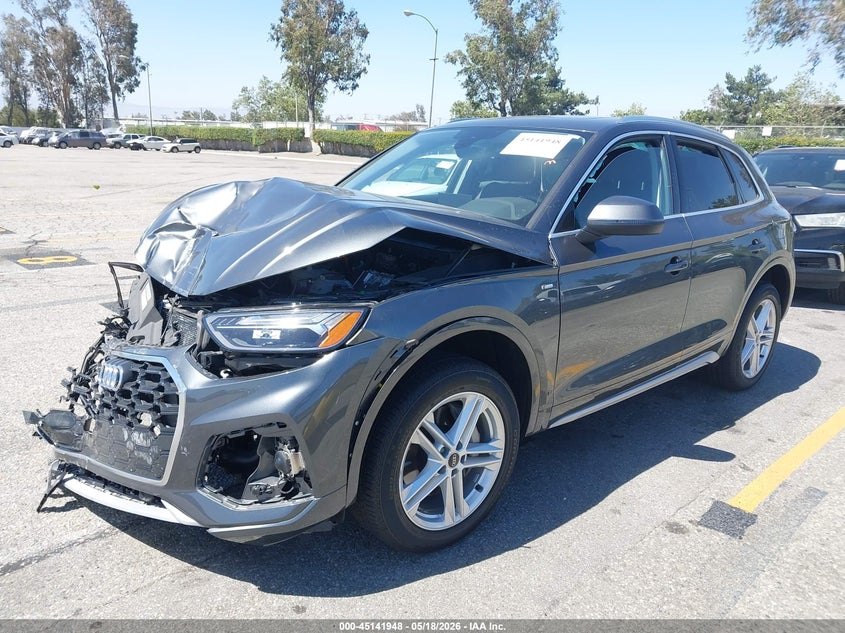 2023 Audi Q5 VIN WA1G2AFY0P2097334 IAAI salvage auction — FRONT END, Salvage Title, sold $8,700 on 2026-08-29 (photo 2)