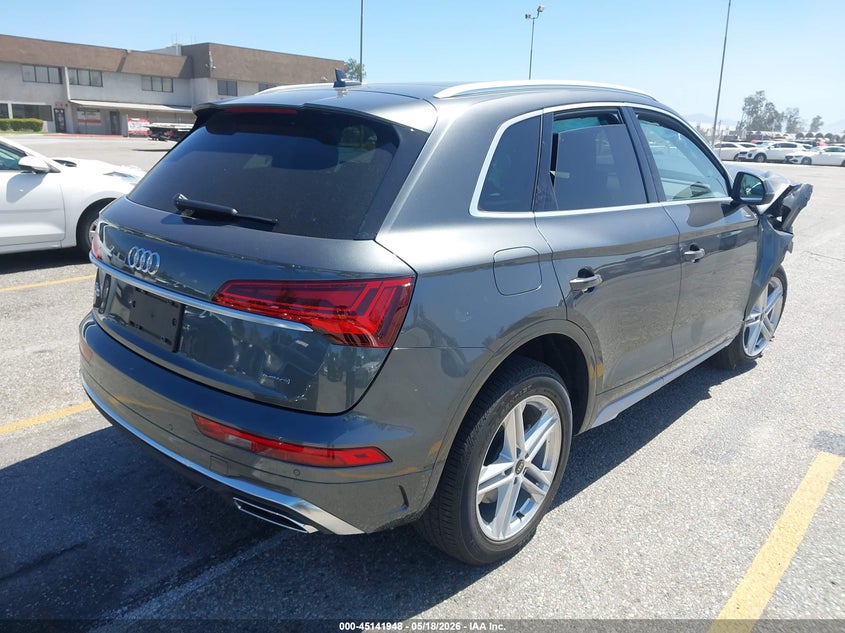 2023 Audi Q5 VIN WA1G2AFY0P2097334 IAAI salvage auction — FRONT END, Salvage Title, sold $8,700 on 2026-08-29 (photo 4)