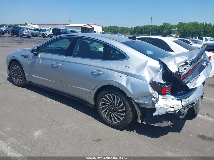 2024 Hyundai Sonata VIN KMHL34JJ6RA099901 IAAI salvage auction — REAR END, Salvage (North Carolina), sold $10,775 on 2026-07-08 (photo 3)