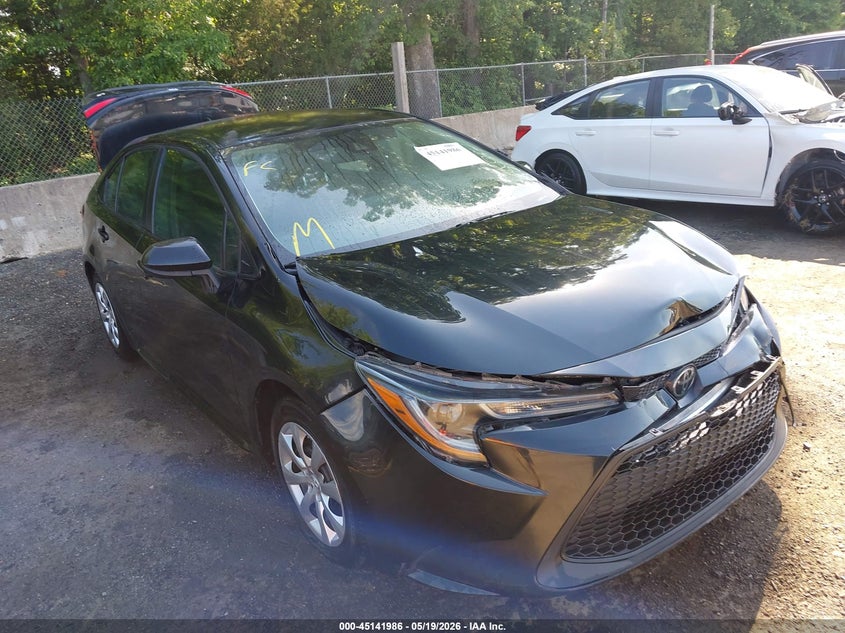 2022 Toyota Corolla VIN 5YFEPMAE2NP315558 IAAI salvage auction — FRONT END, Salvage - Greater Than 75% (Maryland), sold $4,150 on 2026-07-15 (photo 1)