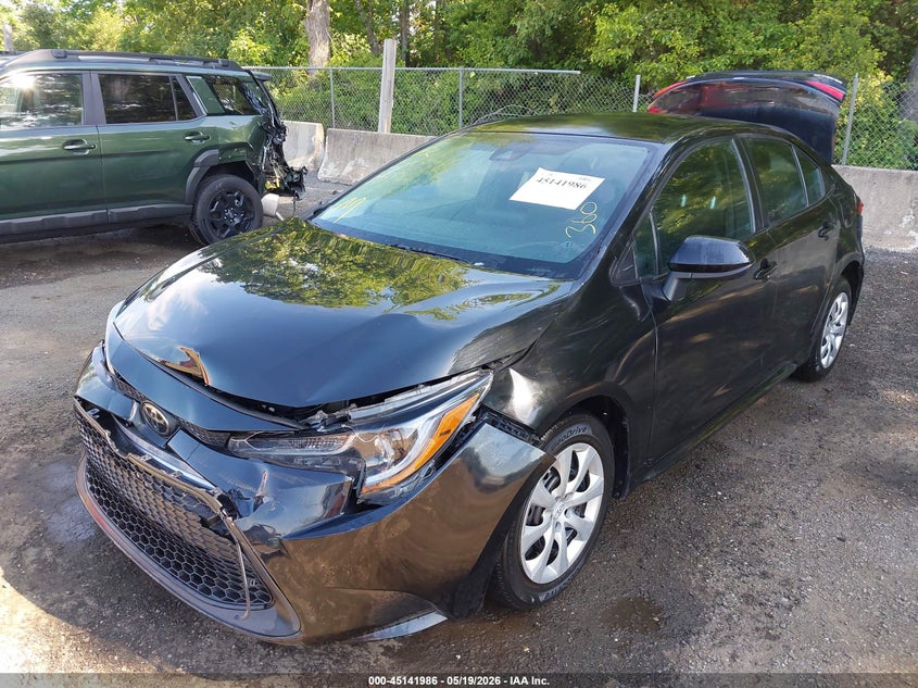 2022 Toyota Corolla VIN 5YFEPMAE2NP315558 IAAI salvage auction — FRONT END, Salvage - Greater Than 75% (Maryland), sold $4,150 on 2026-07-15 (photo 2)