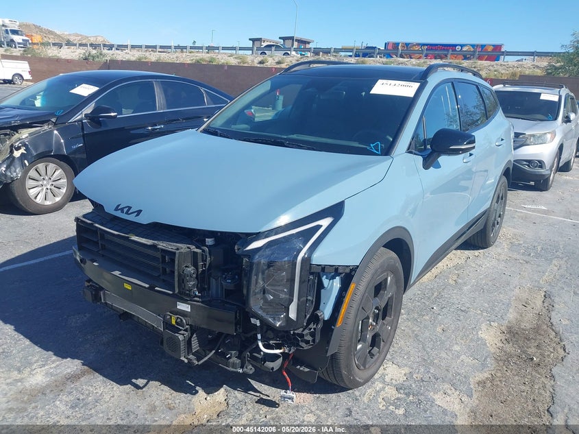 2026 Kia Sportage VIN KNDPVDDG6T7283319 IAAI salvage auction — FRONT END, Salvage (California), sold $16,600 on 2026-07-22 (photo 2)