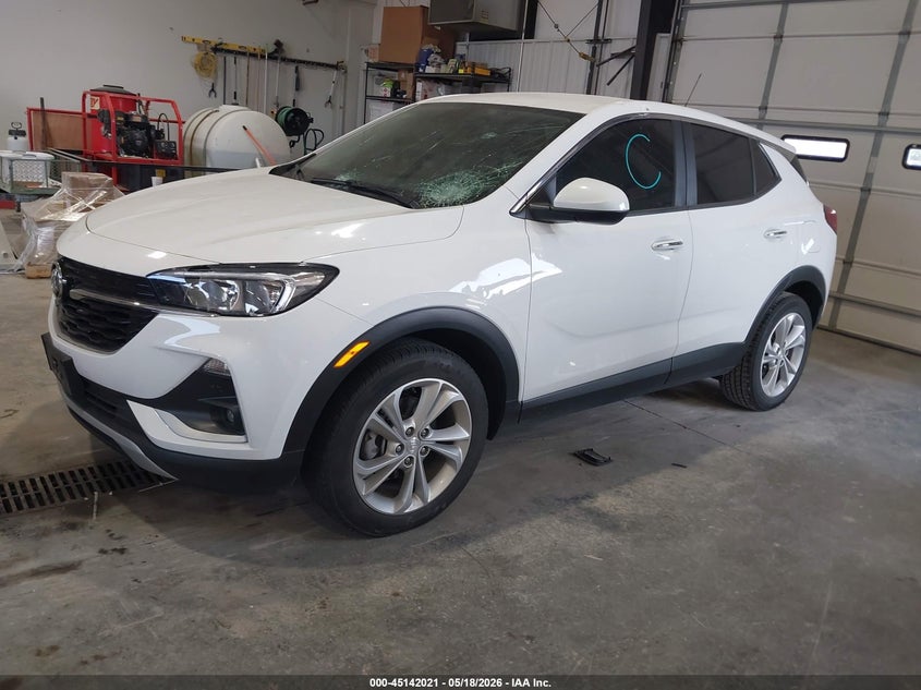 2020 Buick Encore gx VIN KL4MMBS28LB107686 IAAI salvage auction — HAIL, Salvage (Missouri), sold $3,300 on 2026-07-06 (photo 2)