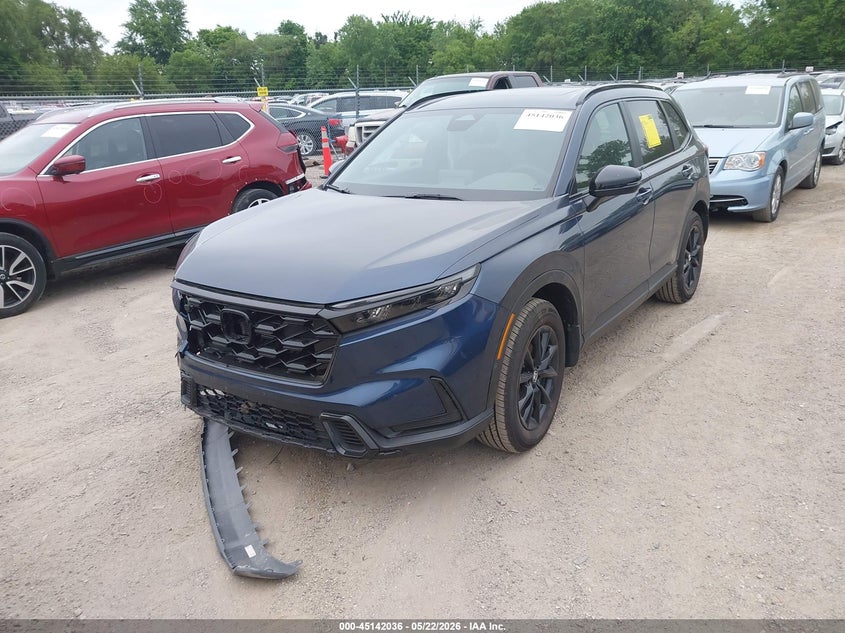 2026 Honda Cr-v VIN 5J6RS6H57TL012485 IAAI salvage auction — RIGHT FRONT, Salvage (Iowa), sold $17,100 on 2026-07-28 (photo 2)