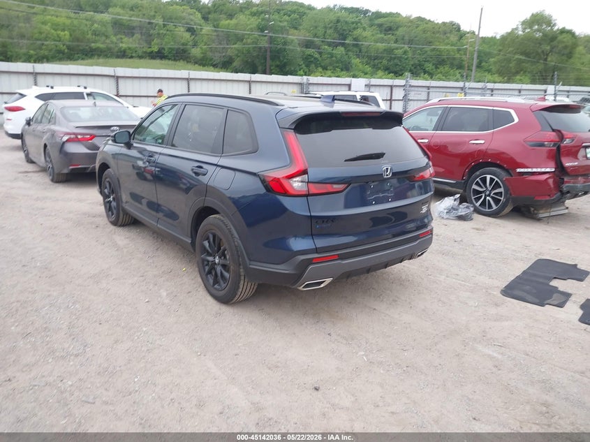 2026 Honda Cr-v VIN 5J6RS6H57TL012485 IAAI salvage auction — RIGHT FRONT, Salvage (Iowa), sold $17,100 on 2026-07-28 (photo 3)