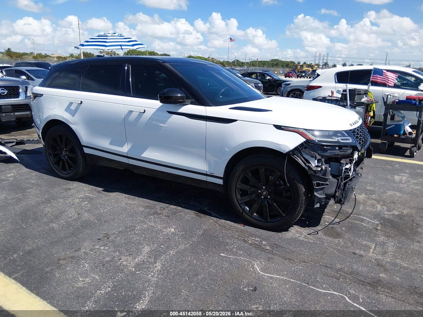 2020 Land rover Range rover velar VIN SALYK2EX0LA293663 IAAI salvage auction — FRONT END, Rebuildable (Florida), sold $11,150 on 2026-07-23 (photo 1)
