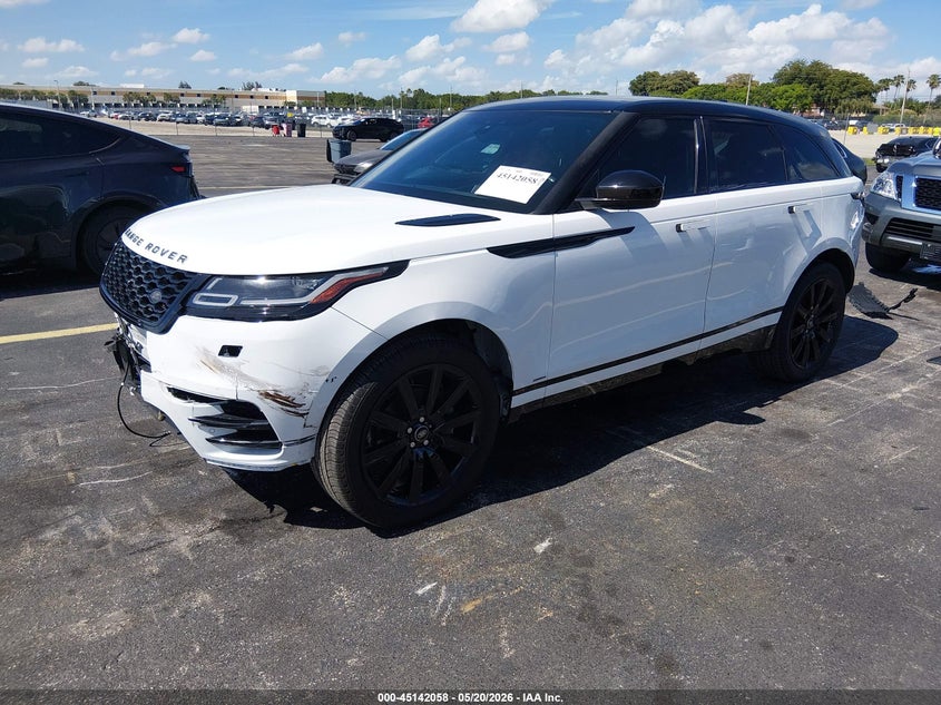 2020 Land rover Range rover velar VIN SALYK2EX0LA293663 IAAI salvage auction — FRONT END, Rebuildable (Florida), sold $11,150 on 2026-07-23 (photo 2)
