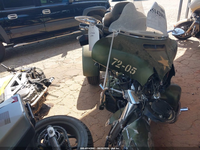 2022 Harley-davidson Tri glide ultra VIN 1HD1MAF11NB854813 IAAI salvage auction — FRONT END, Salvage (South Carolina), sold $7,550 on 2026-07-08 (photo 1)