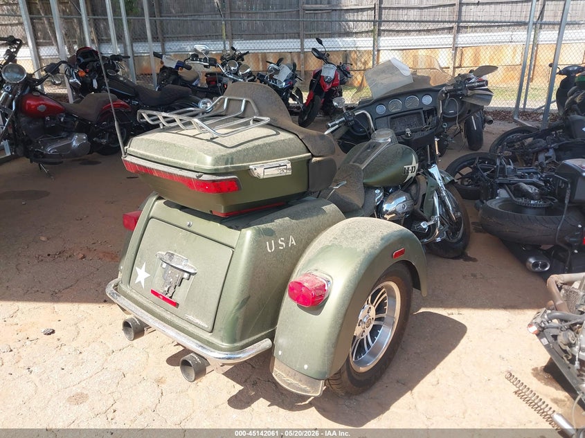 2022 Harley-davidson Tri glide ultra VIN 1HD1MAF11NB854813 IAAI salvage auction — FRONT END, Salvage (South Carolina), sold $7,550 on 2026-07-08 (photo 4)