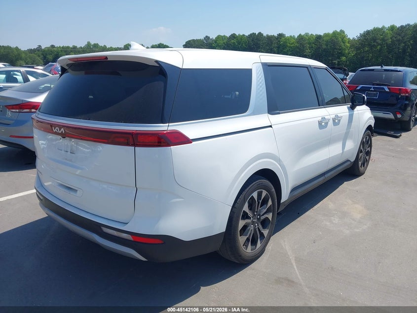 2024 Kia Carnival VIN KNDNC5H38R6390266 IAAI salvage auction — FRONT END, Salvage (North Carolina), sold $11,100 on 2026-07-15 (photo 4)